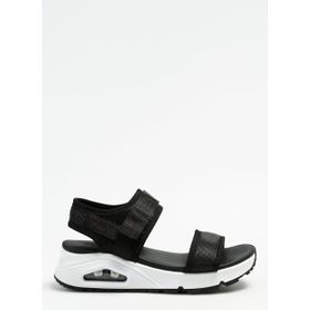Skechers 119185 BKW Uno New Sesh Siyah Kadın Sandalet