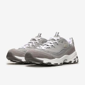 Skechers 11936-GYW D'lites - Me Time Gri Kadın Spor Ayakkabı