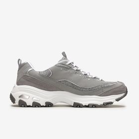 Skechers 11936-GYW D'lites - Me Time Gri Kadın Spor Ayakkabı