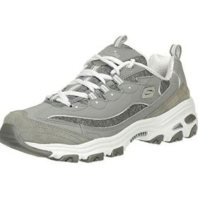 Skechers 11936-GYW D'lites - Me Time Gri Kadın Spor Ayakkabı