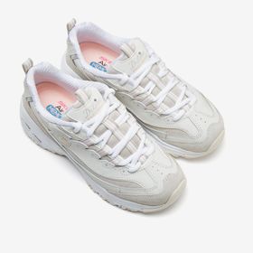 Skechers 11936 NAT D'lites Me Time Bej Kadın Spor Ayakkabı