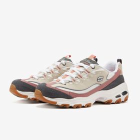 Skechers 11947-NTPH D Lights New Journey Bej Kadın Spor Ayakkabı