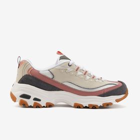 Skechers 11947-NTPH D Lights New Journey Bej Kadın Spor Ayakkabı