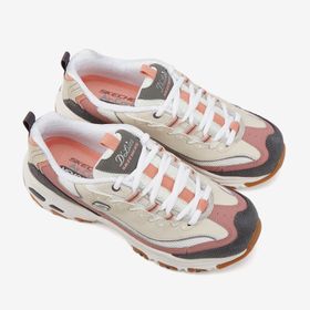 Skechers 11947-NTPH D Lights New Journey Bej Kadın Spor Ayakkabı