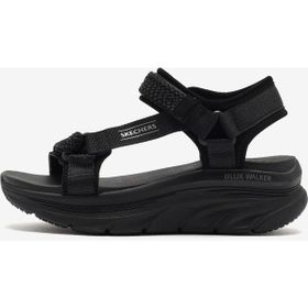 Skechers 119822 BBK D'lux Walker - Pretty Field Kadın Sandalet