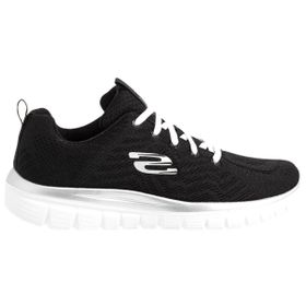 Skechers 12615 BKW Graceful-Get Connected Siyah Kadın Spor Ayakkabı