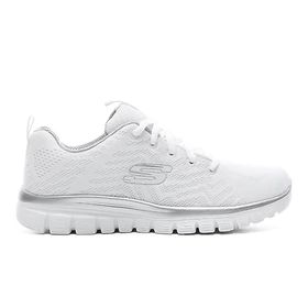 Skechers 12615 WSL Graceful Get Connected Beyaz Kadın Spor Ayakkabı