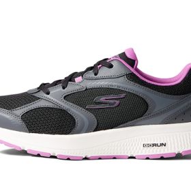 Skechers 128280 BKPR Go Run Consistent Anahita Siyah Mor Kadın Spor Ayakkabı