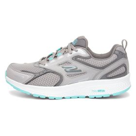 Skechers 128285 GYBL GO RUN CONSISTENT Gri Mavi Kadın Koşu Ayakkabısı