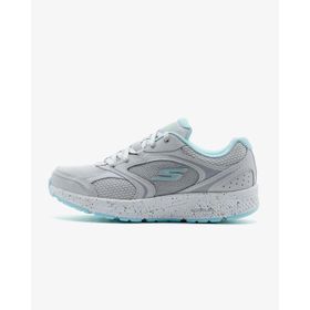 Skechers 128285 GYBL GO RUN CONSISTENT Gri Mavi Kadın Koşu Ayakkabısı