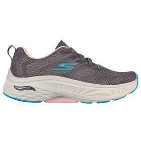Skechers 128308 CHAR Max Cushioning Arch Fit Kadın Gri Yürüyüş Ayakkabısı