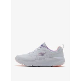 Skechers 128334 WMLT Go Run Elevate - Double Time Beyaz Kadın Koşu Ayakkabısı