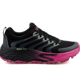 Skechers 129154 Bkmt Max Cush Siyah Kadın Koşu Spor Ayakkabı
