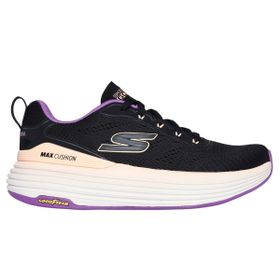 Skechers 129265 BKPR Max Cushioning Suspension Siyah Kadın Koşu Ayakkabısı