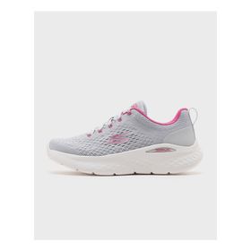 Skechers 129423 GYPK Go Run Lite Gri Kadın Koşu Ayakkabısı