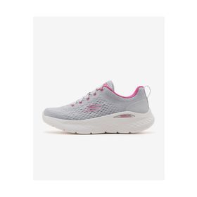 Skechers 129423 GYPK Go Run Lite Gri Kadın Koşu Ayakkabısı