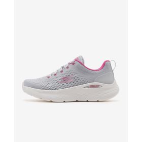 Skechers 129423 GYPK Go Run Lite Gri Kadın Koşu Ayakkabısı