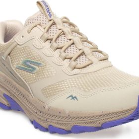 Skechers 129525 Go Run Trail Altitude 2.0 Ravine Bej Kadın Spor Ayakkabı