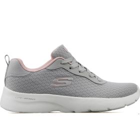 Skechers 12964TK LGPK Dynamight 2.0 Eye To Eye Gri Kadın Spor Ayakkabı