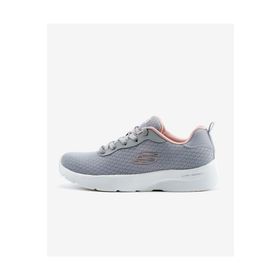 Skechers 12964TK LGPK Dynamight 2.0 Eye To Eye Gri Kadın Spor Ayakkabı