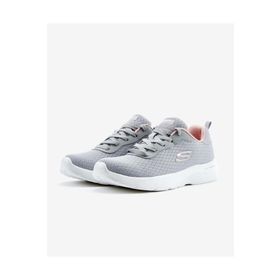 Skechers 12964TK LGPK Dynamight 2.0 Eye To Eye Gri Kadın Spor Ayakkabı