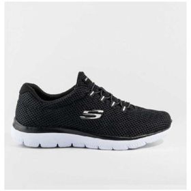Skechers 12985-BKW Siyah Kadın Spor Ayakkabı