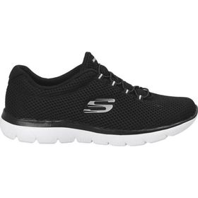 Skechers 12985-BKW Siyah Kadın Spor Ayakkabı