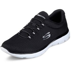 Skechers 12985-BKW Siyah Kadın Spor Ayakkabı