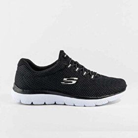Skechers 12985-BKW Siyah Kadın Spor Ayakkabı