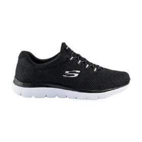 Skechers 12985-BKW Siyah Kadın Spor Ayakkabı