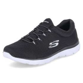 Skechers 12985-BKW Siyah Kadın Spor Ayakkabı