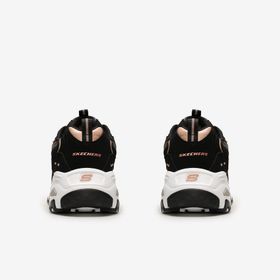 Skechers 13087-BKRG D'lites - Glamour Feels Siyah Kadın Spor Ayakkabı