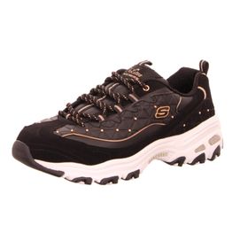Skechers 13087-BKRG D'lites - Glamour Feels Siyah Kadın Spor Ayakkabı