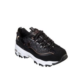 Skechers 13087-BKRG D'lites - Glamour Feels Siyah Kadın Spor Ayakkabı