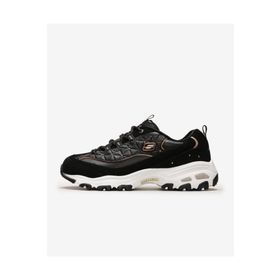 Skechers 13087-BKRG D'lites - Glamour Feels Siyah Kadın Spor Ayakkabı