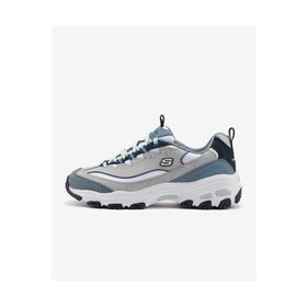 Skechers 13143 GYBL D'lites-Cool Change Gri Kadın Spor Ayakkabı