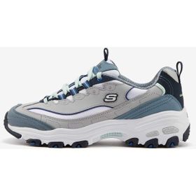 Skechers 13143 GYBL D'lites-Cool Change Gri Kadın Spor Ayakkabı