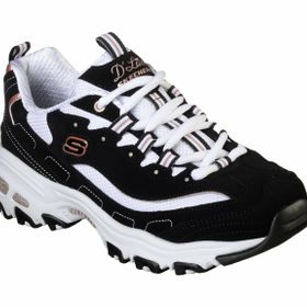 Skechers 13154 BKRG Siyah D'Lites-Devoted Fan Kadın Spor Ayakkabı