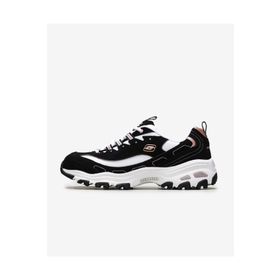 Skechers 13154 BKRG Siyah D'Lites-Devoted Fan Kadın Spor Ayakkabı