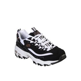 Skechers 13154 BKRG Siyah D'Lites-Devoted Fan Kadın Spor Ayakkabı