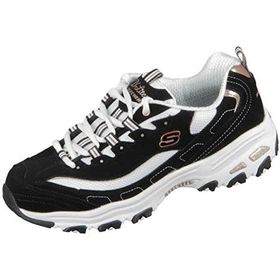 Skechers 13154 BKRG Siyah D'Lites-Devoted Fan Kadın Spor Ayakkabı