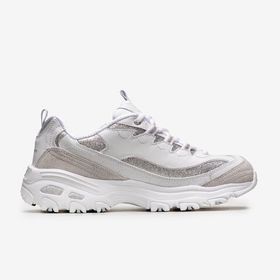 Skechers 13155 WSL D'lites-Glimmer Eve Beyaz Kadın Spor Ayakkabı