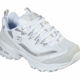Skechers 13155 WSL D'lites-Glimmer Eve Beyaz Kadın Spor Ayakkabı