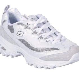 Skechers 13155 WSL D'lites-Glimmer Eve Beyaz Kadın Spor Ayakkabı
