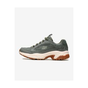 Skechers 13455 OLV Stamina Classy Trail Haki Kadın Spor Ayakkabı