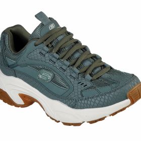 Skechers 13455 OLV Stamina Classy Trail Haki Kadın Spor Ayakkabı