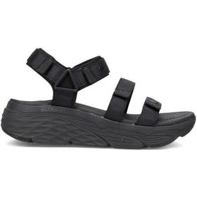 Skechers 140218-BBK Max Cushioning Lured Siyah Kadın Sandalet Terlik