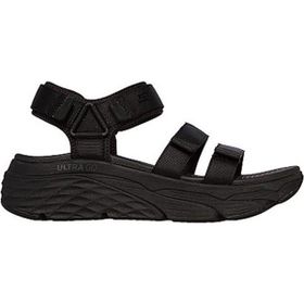 Skechers 140218-BBK Max Cushioning Lured Siyah Kadın Sandalet Terlik