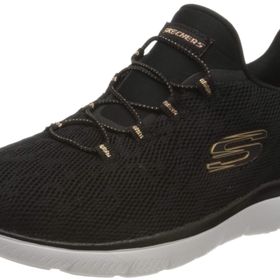 Skechers 149037 BKRG Summits - Leopard Spot Siyah Kadın Spor Ayakkabı