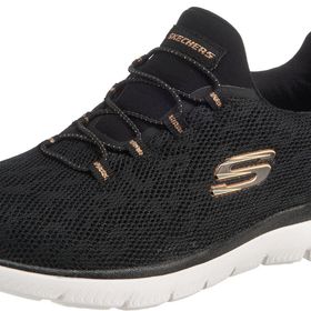 Skechers 149037 BKRG Summits - Leopard Spot Siyah Kadın Spor Ayakkabı